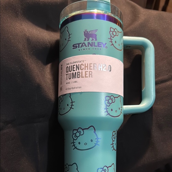 Stanley Teal Hello Kitty Quencher Tumbler - Picture 1 of 1
